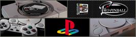 Arcade Cabinet Marquee for Pro Pinball: The Web.