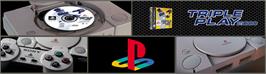 Arcade Cabinet Marquee for Triple Play 2000.