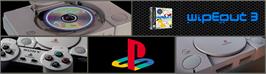 Arcade Cabinet Marquee for Wipeout 3: Special Edition.