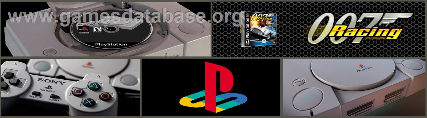 007: Racing - Sony Playstation - Artwork - Marquee