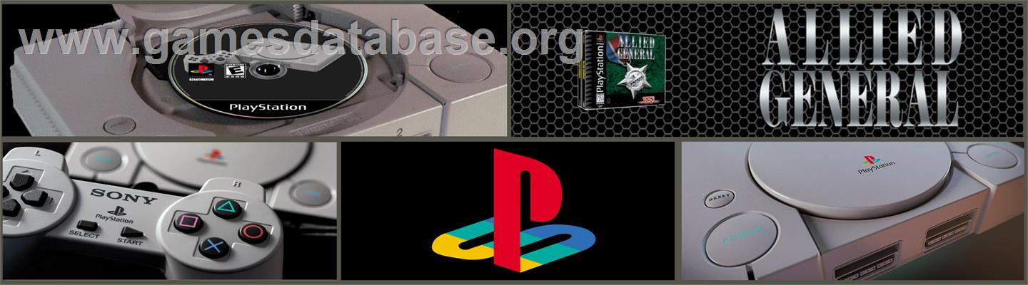 Allied General - Sony Playstation - Artwork - Marquee