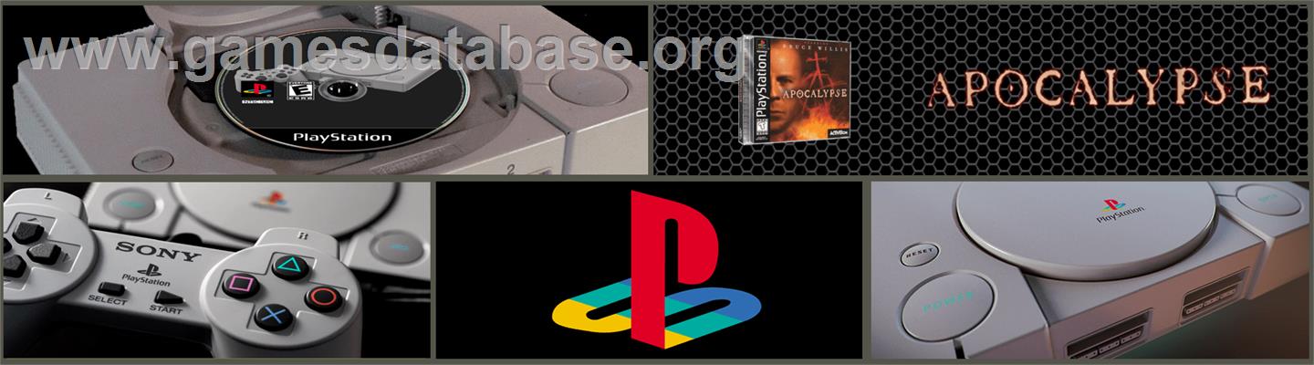 Apocalypse - Sony Playstation - Artwork - Marquee