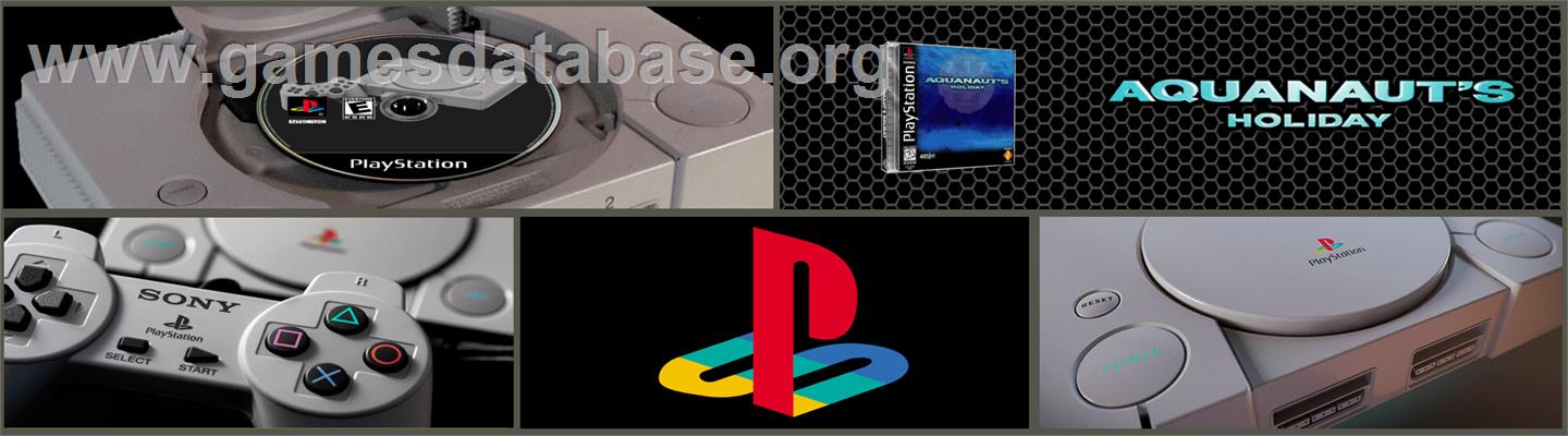 Aquanaut's Holiday - Sony Playstation - Artwork - Marquee