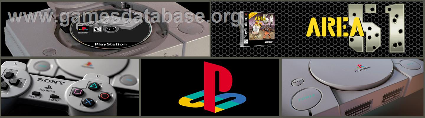 Area 51 - Sony Playstation - Artwork - Marquee