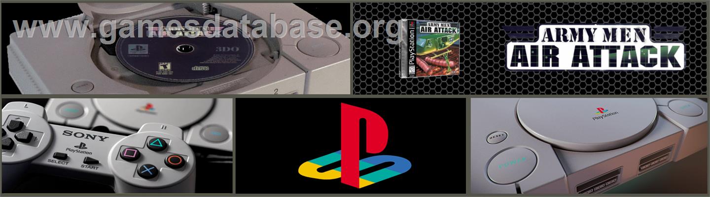 Army Men: Air Attack - Sony Playstation - Artwork - Marquee