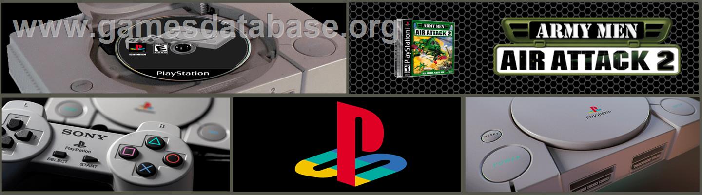 Army Men: Air Attack 2 - Sony Playstation - Artwork - Marquee