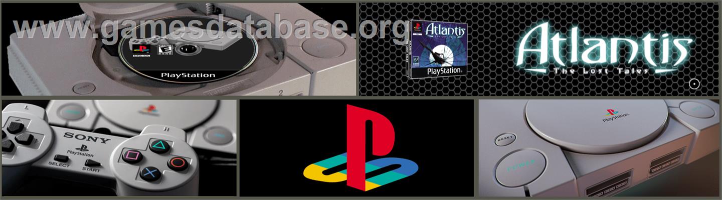 Atlantis: The Lost Tales - Sony Playstation - Artwork - Marquee