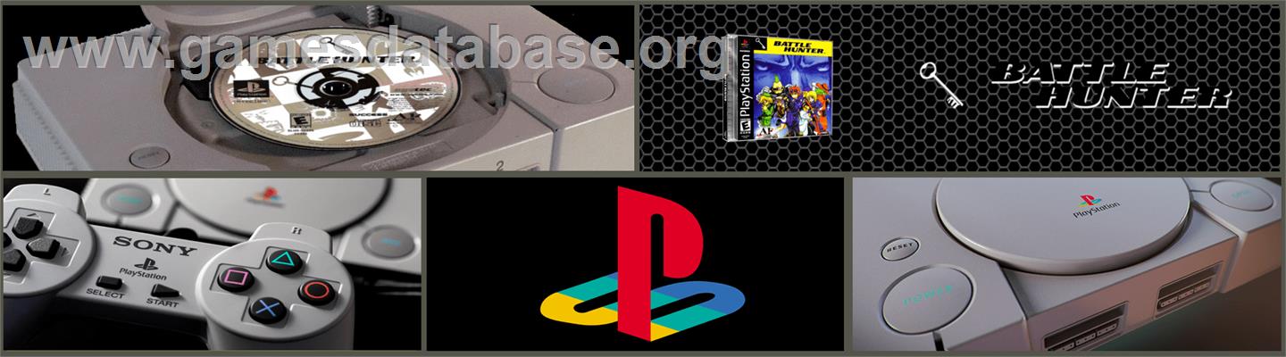 Battle Hunter - Sony Playstation - Artwork - Marquee