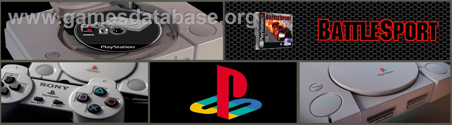 Battlesport - Sony Playstation - Artwork - Marquee