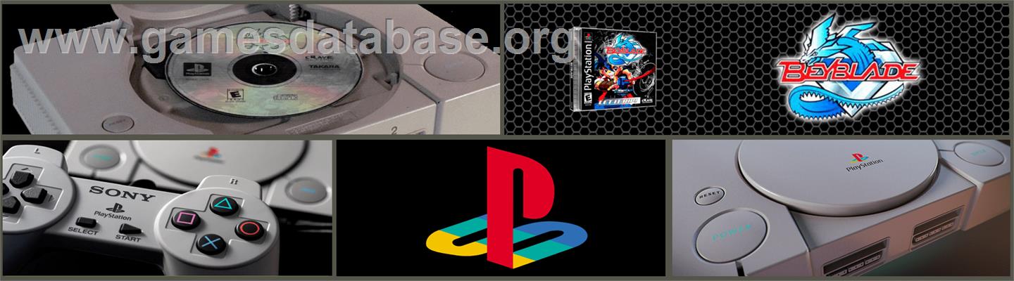 Beyblade - Sony Playstation - Artwork - Marquee