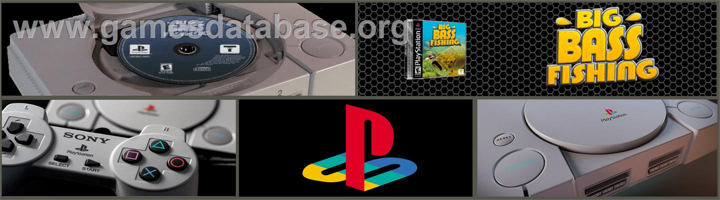 Big Bass Fishing - Sony Playstation - Artwork - Marquee