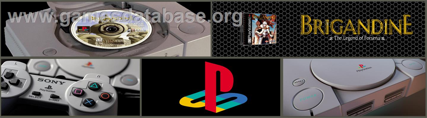 Brigandine: The Legend of Forsena - Sony Playstation - Artwork - Marquee