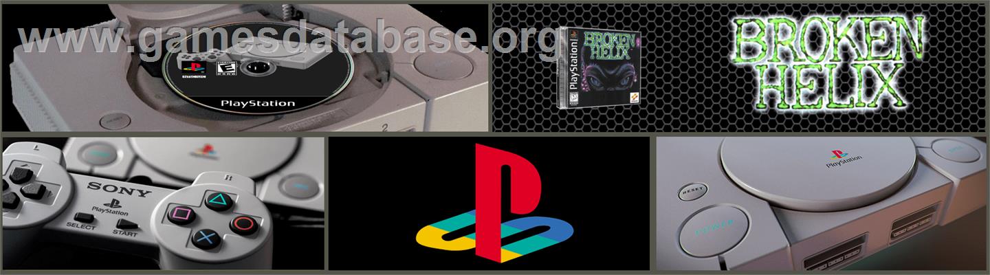 Broken Helix - Sony Playstation - Artwork - Marquee
