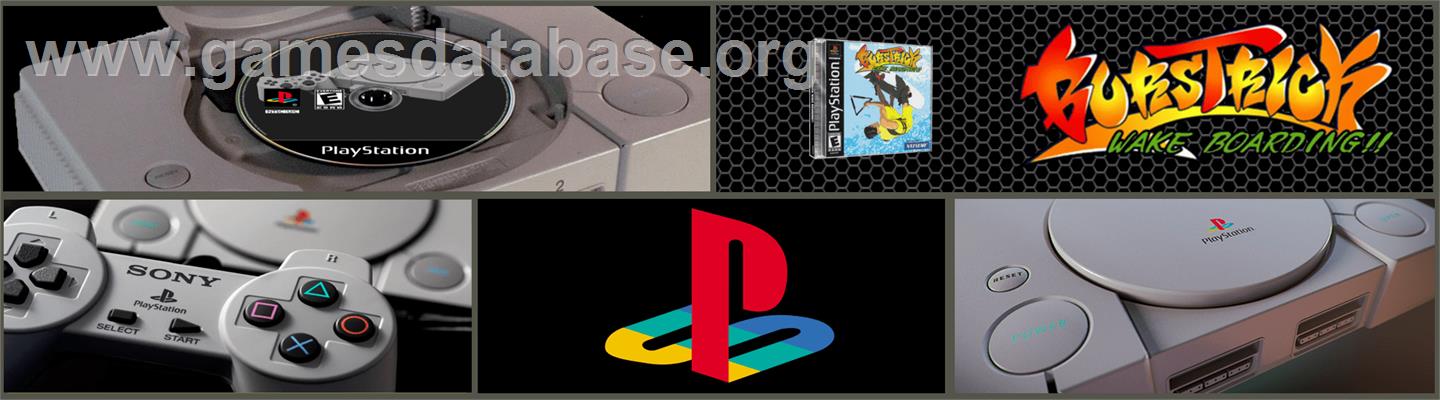 BursTrick: Wake Boarding!! - Sony Playstation - Artwork - Marquee