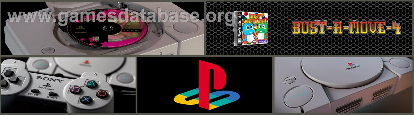 Bust-A-Move 4 - Sony Playstation - Artwork - Marquee
