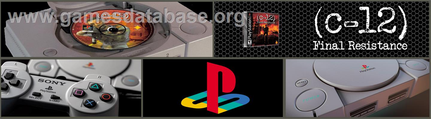 C-12: Final Resistance - Sony Playstation - Artwork - Marquee
