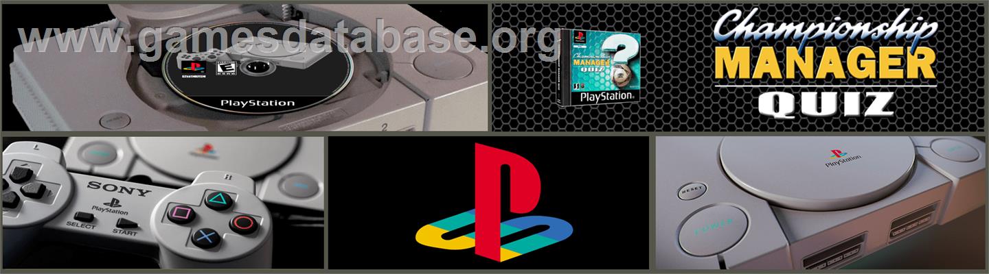 Championship Manager Quiz - Sony Playstation - Artwork - Marquee