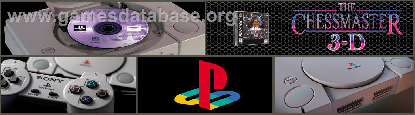 Chessmaster 3-D - Sony Playstation - Artwork - Marquee