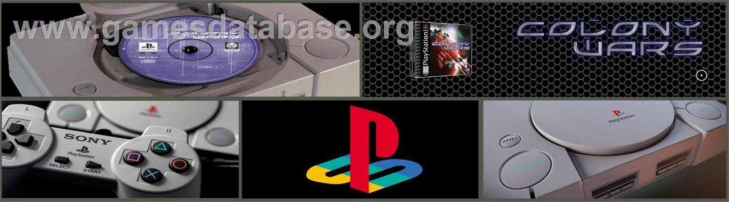 Colony Wars: Vengeance - Sony Playstation - Artwork - Marquee