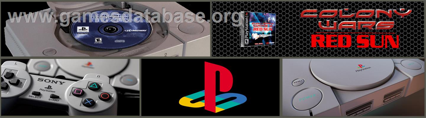 Colony Wars III: Red Sun - Sony Playstation - Artwork - Marquee