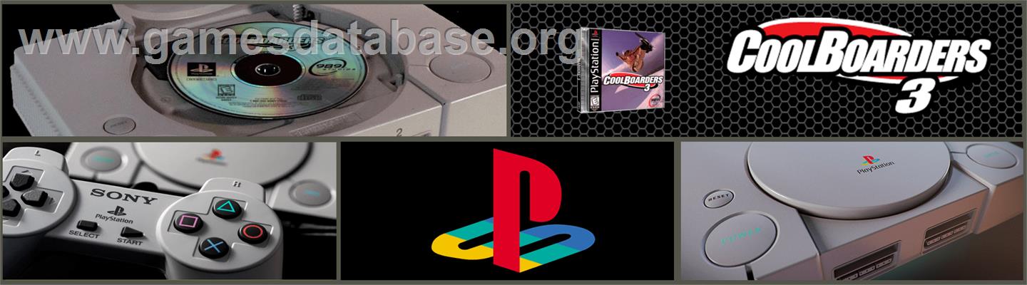 Cool Boarders 3 - Sony Playstation - Artwork - Marquee