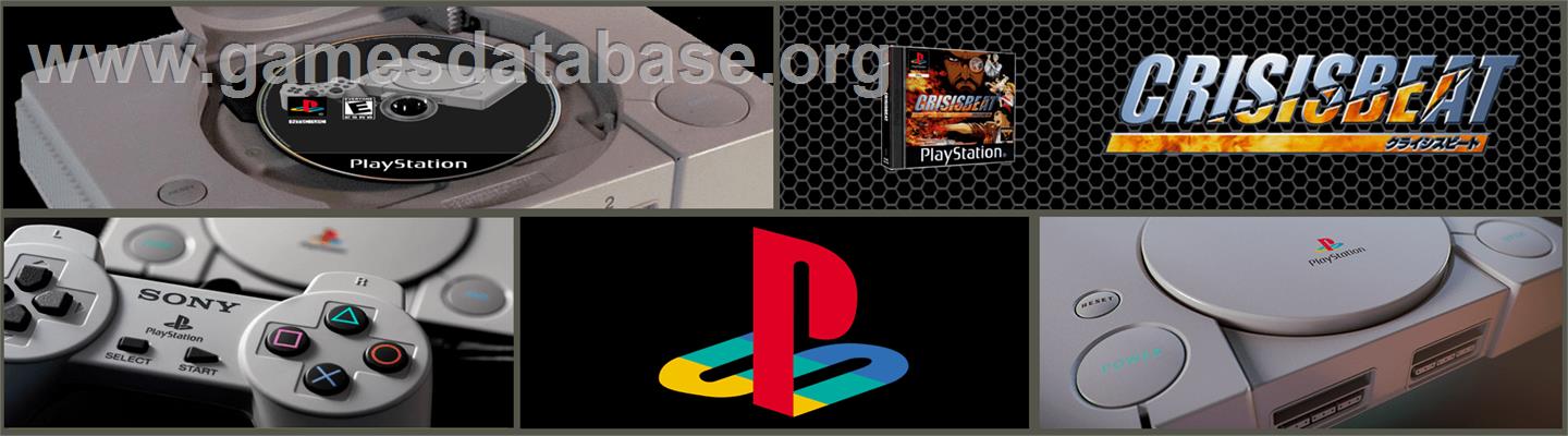 Crisis Beat - Sony Playstation - Artwork - Marquee