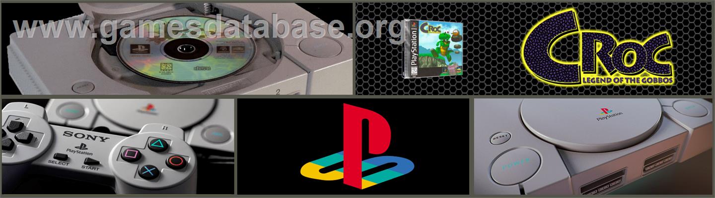 Croc: Legend of the Gobbos - Sony Playstation - Artwork - Marquee