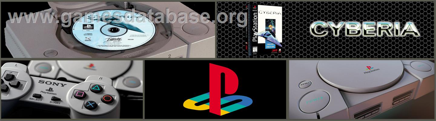 Cyberia - Sony Playstation - Artwork - Marquee