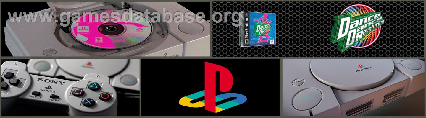Dance Dance Revolution - Sony Playstation - Artwork - Marquee