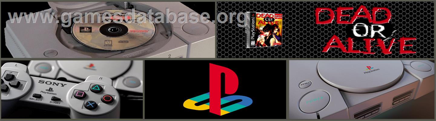 Dead or Alive - Sony Playstation - Artwork - Marquee
