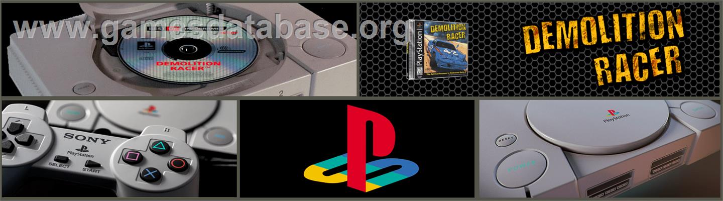 Demolition Racer - Sony Playstation - Artwork - Marquee