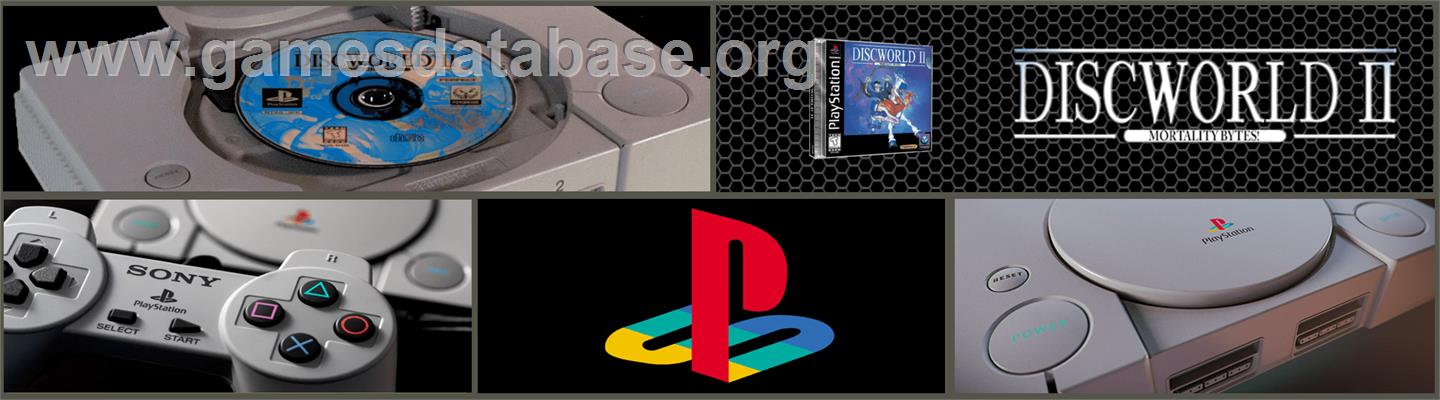 Discworld II: Mortality Bytes! - Sony Playstation - Artwork - Marquee