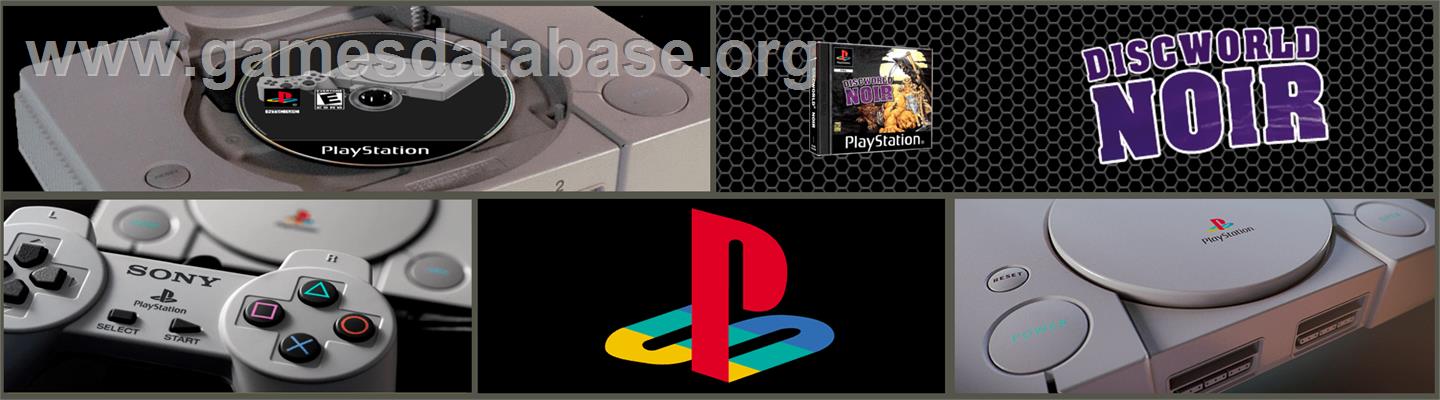 Discworld Noir - Sony Playstation - Artwork - Marquee