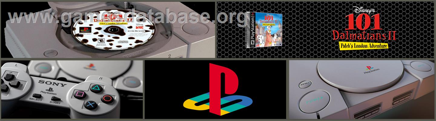 Disney's 101 Dalmatians II: Patch's London Adventure - Sony Playstation - Artwork - Marquee