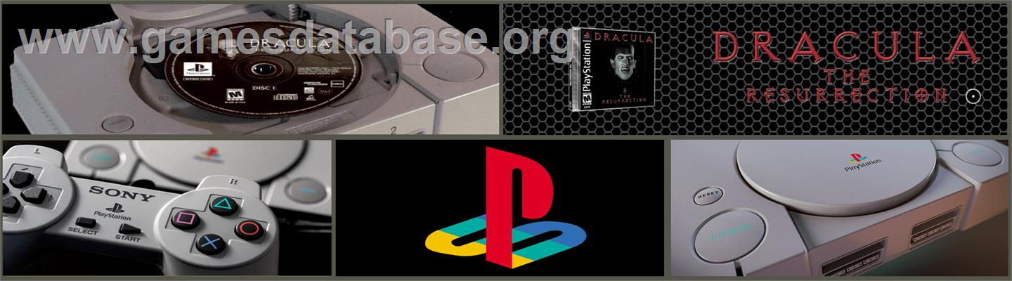 Dracula: The Resurrection - Sony Playstation - Artwork - Marquee