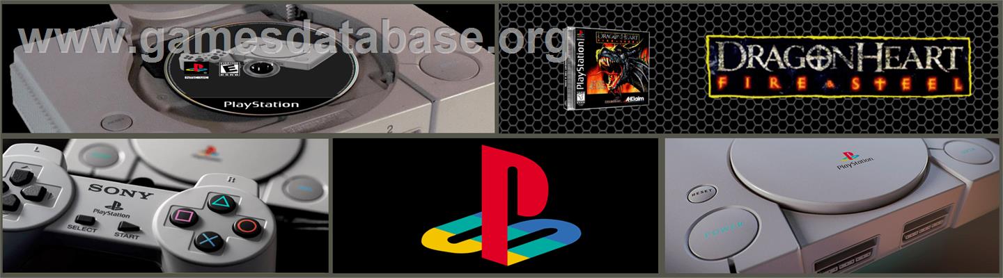 DragonHeart: Fire & Steel - Sony Playstation - Artwork - Marquee