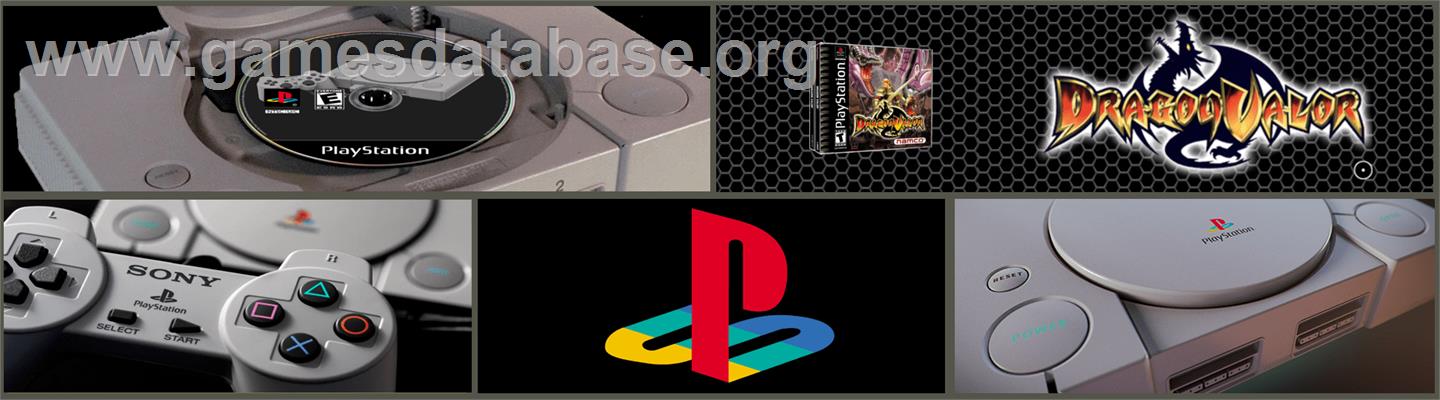 Dragon Valor - Sony Playstation - Artwork - Marquee