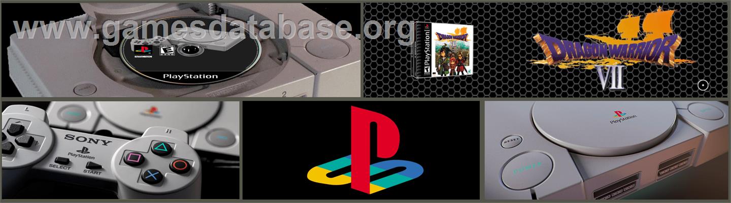 Dragon Warrior VII - Sony Playstation - Artwork - Marquee