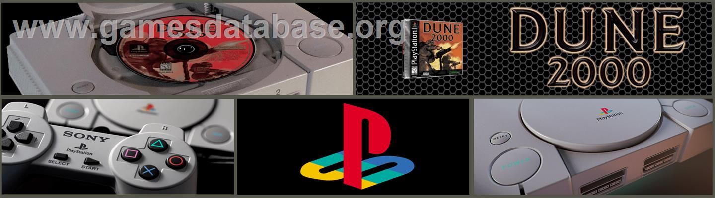 Dune 2000 - Sony Playstation - Artwork - Marquee
