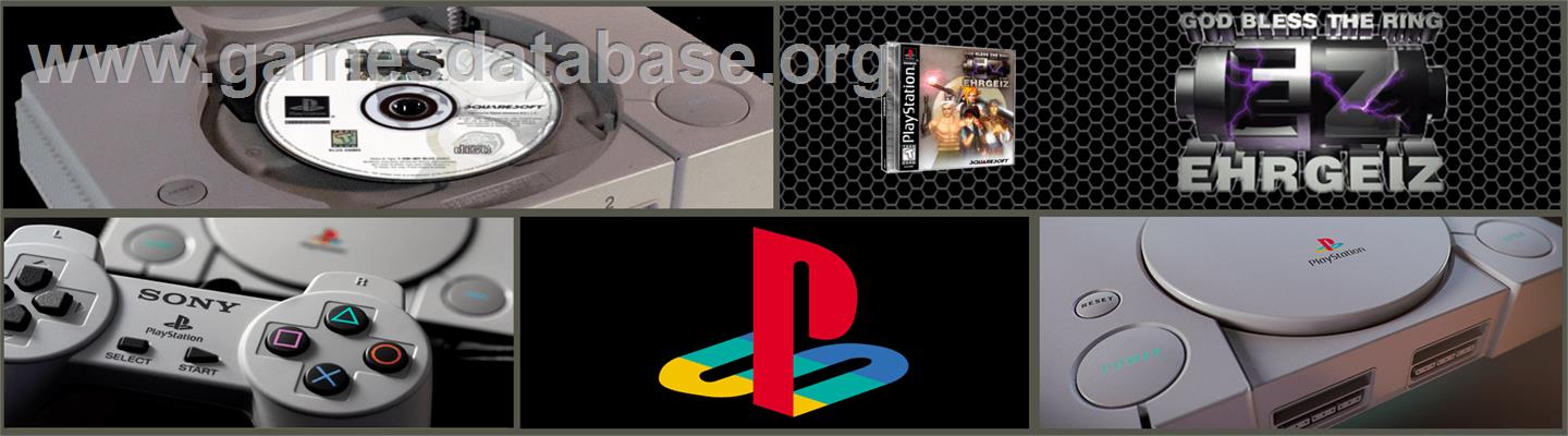 Ehrgeiz: God Bless the Ring - Sony Playstation - Artwork - Marquee