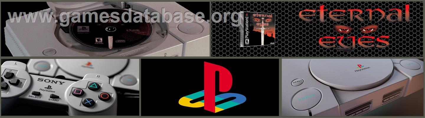 Eternal Eyes - Sony Playstation - Artwork - Marquee