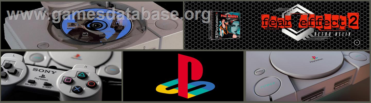 Fear Effect 2: Retro Helix - Sony Playstation - Artwork - Marquee