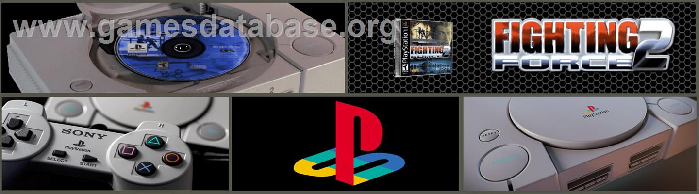 Fighting Force 2 - Sony Playstation - Artwork - Marquee