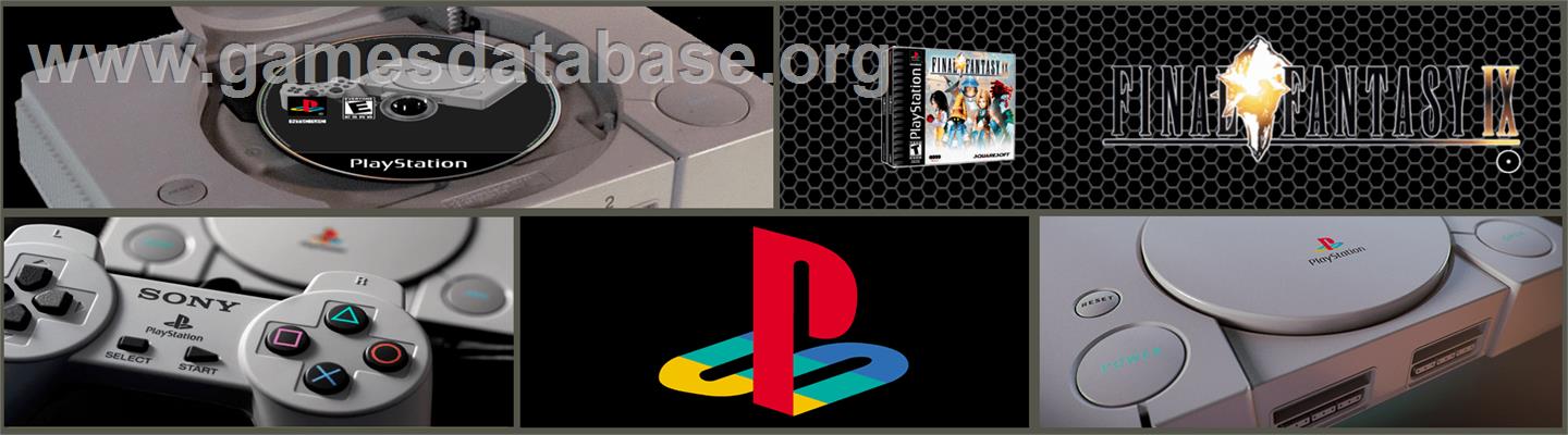 Final Fantasy IX - Sony Playstation - Artwork - Marquee
