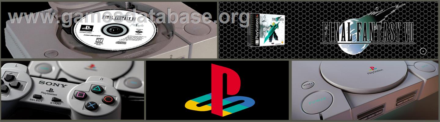 Final Fantasy VII - Sony Playstation - Artwork - Marquee