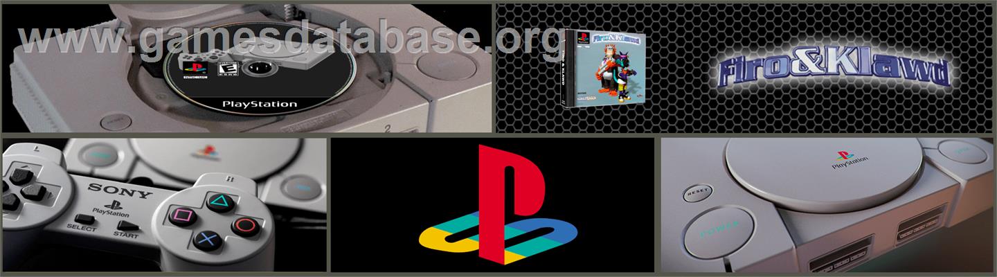 Firo & Klawd - Sony Playstation - Artwork - Marquee