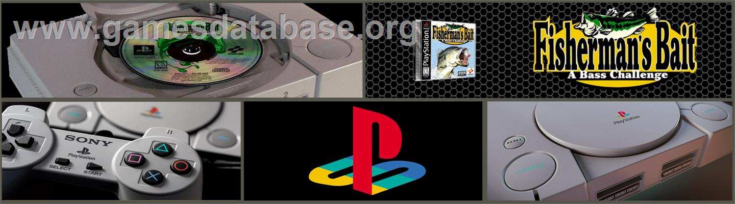 Fisherman's Bait: A Bass Challenge - Sony Playstation - Artwork - Marquee