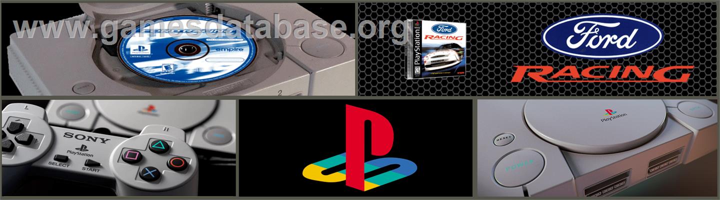Ford Racing - Sony Playstation - Artwork - Marquee