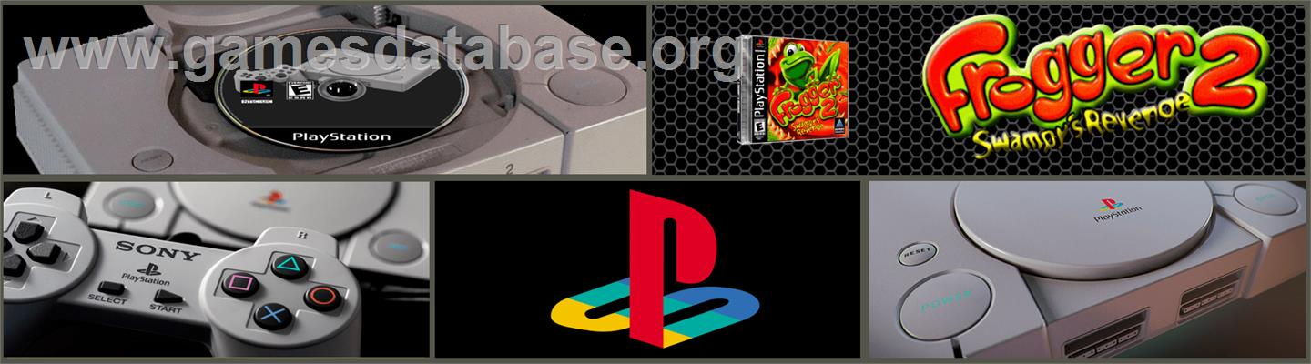 Frogger 2: Swampy's Revenge - Sony Playstation - Artwork - Marquee