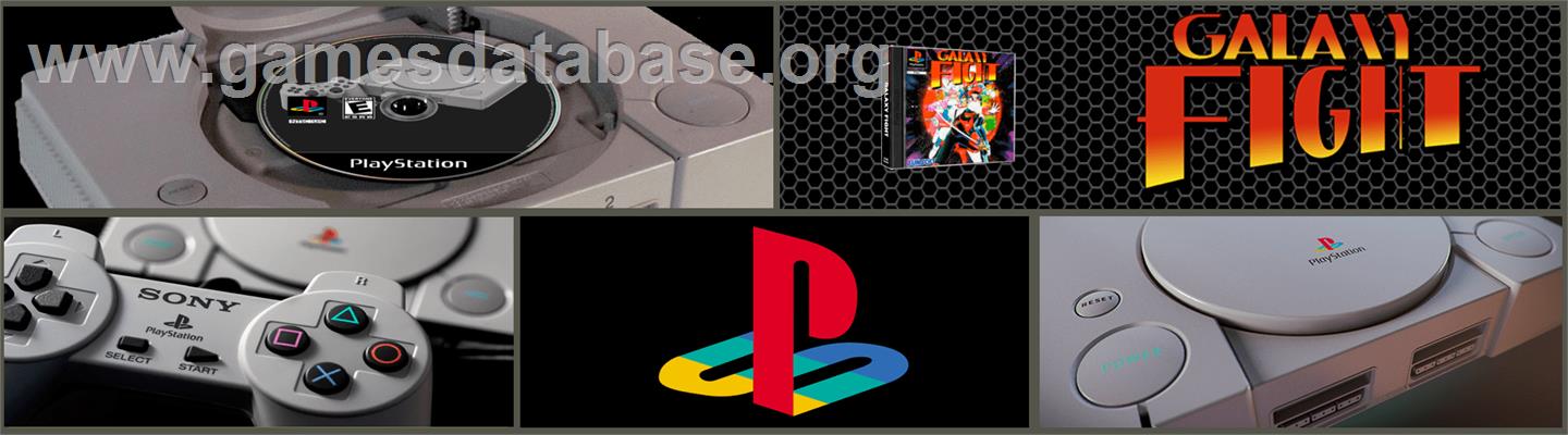 Galaxy Fight: Universal Warriors - Sony Playstation - Artwork - Marquee